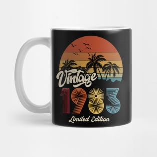 1983 vintage retro t shirt design Mug